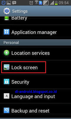 Cara Mengunci HP Android Dengan Pola