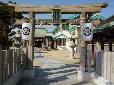 関目神社鳥居