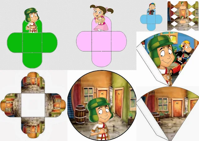 Chavo del 8: Mini Kit para Imprimir Gratis.