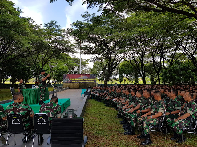   Di Kariango, 1.170 Prajurit Jajaran Divisi 3 Kostrad Terima Pengarahan Pangkostrad 