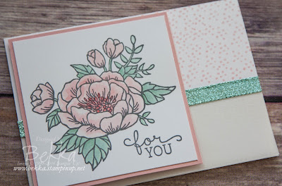 A Card for You Featuring Birthday Blooms from Stampin' Up! UK