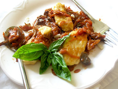 Ricotta Gnudi with Homemade Chunky Tomato Sauce