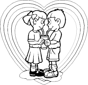 romantic couple coloring pages