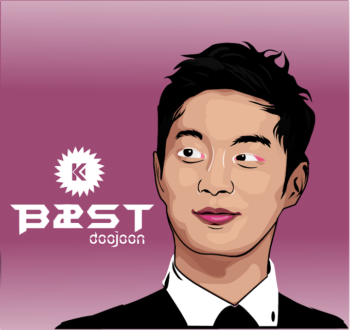 Dojoon BEAST In Cartoon Vector