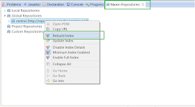 How to open Maven repository View in Eclipse