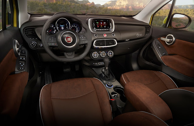 2016 fiat 500x Interior