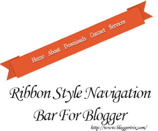 Adding a Modern Ribbon Style Navigation Bar