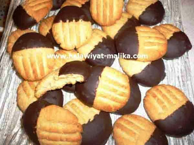بسكويت Pattes de chat سهل ولذيذ