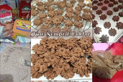 Resep Kue Semprit Coklat 