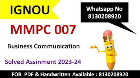 Mmpc 007 solved assignment 2023 24 pdf; Mmpc 007 solved assignment 2023 24 ignou; Mmpc 007 solved assignment 2023 24 download