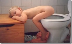 Potty training at its best!