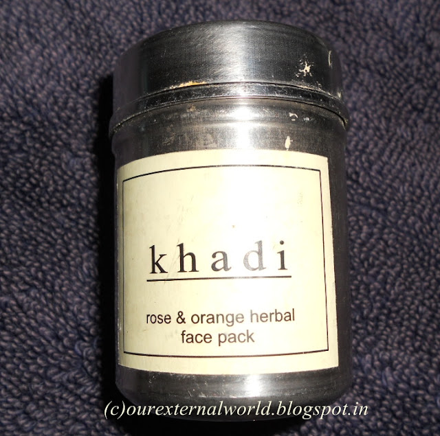 Khadi Rose and Orange Herbal Face Pack Review