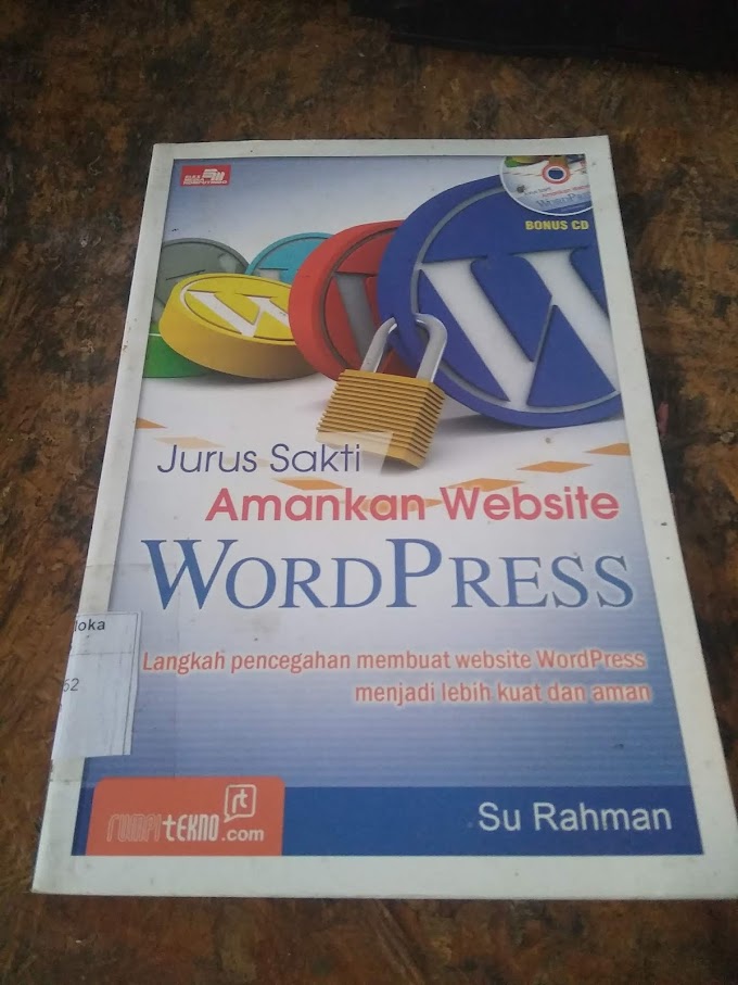 Buku Jurus sakti amankan website wordpress