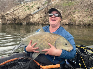 Christine Corley Murrell, Pat Kellner, Texas Freshwater Fly Fishing, TFFF, Fly Fishing Texas, Texas Fly Fishing, Smallmouth Buffalo, Buffalo on the fly, fly fishing for buffalo, what are carp, carp in texas, texas carp fishing, carp on the fly