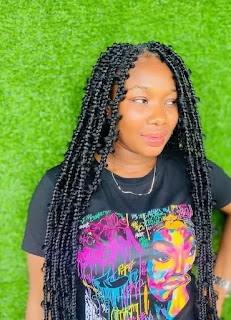 Butterfly Box Braids Hairstyles