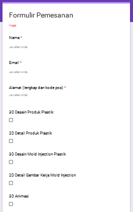 Cara Membuat Formulir Online di Google Forms dengan Contoh