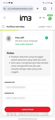 Registrasi Kartu SIM Dengan KTP KK