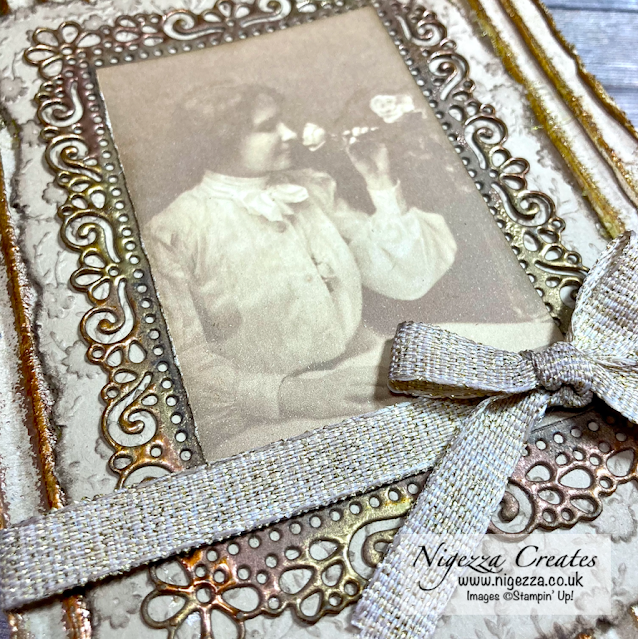 Come Crafting With Jill & Gez Facebook Live Reply: Vintage Photo Frame