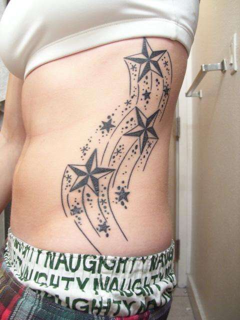 Tattoos On Rib Cage For Girls