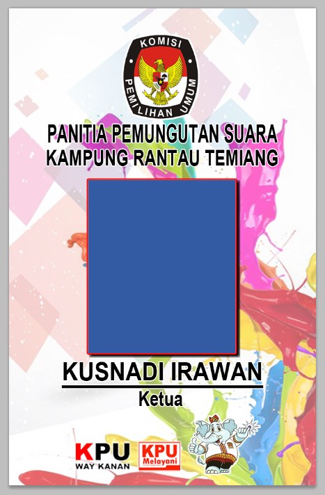 Contoh Id  Card  Panitia Pemilihan Ketua Osis Modif W