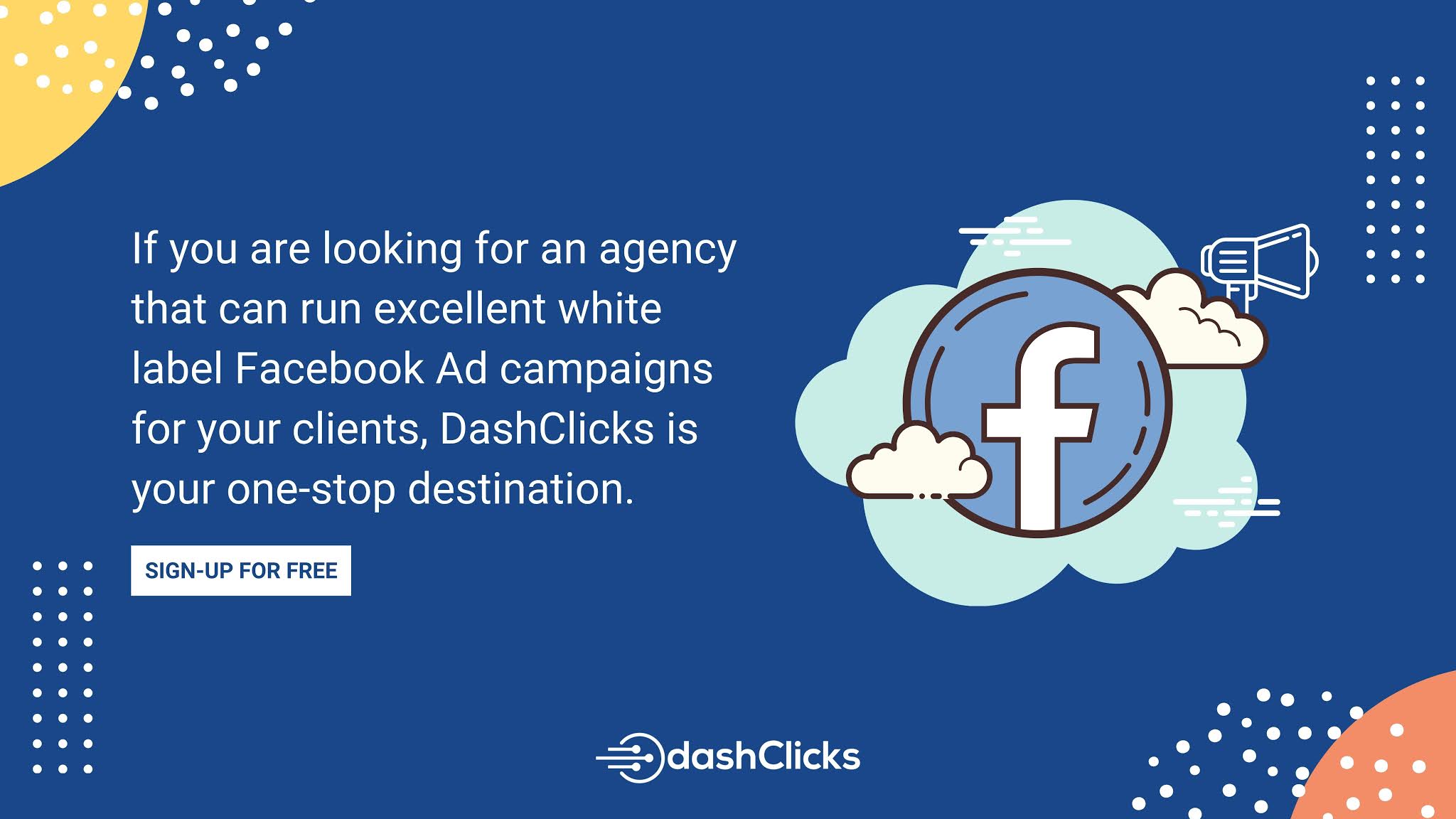 Find Best White Label Facebook Ads Platform at DashClicks
