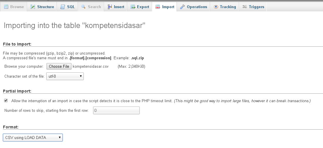 2 Cara Import Data Exel (.csv) ke MySQL Database - SCode