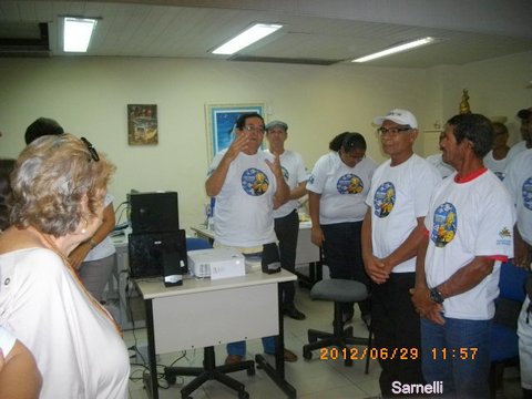 Biblioteca presta homenagem aos pescadores do bairro