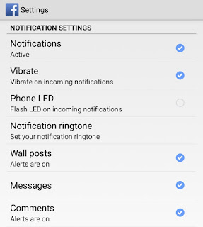 Facebook App Settings