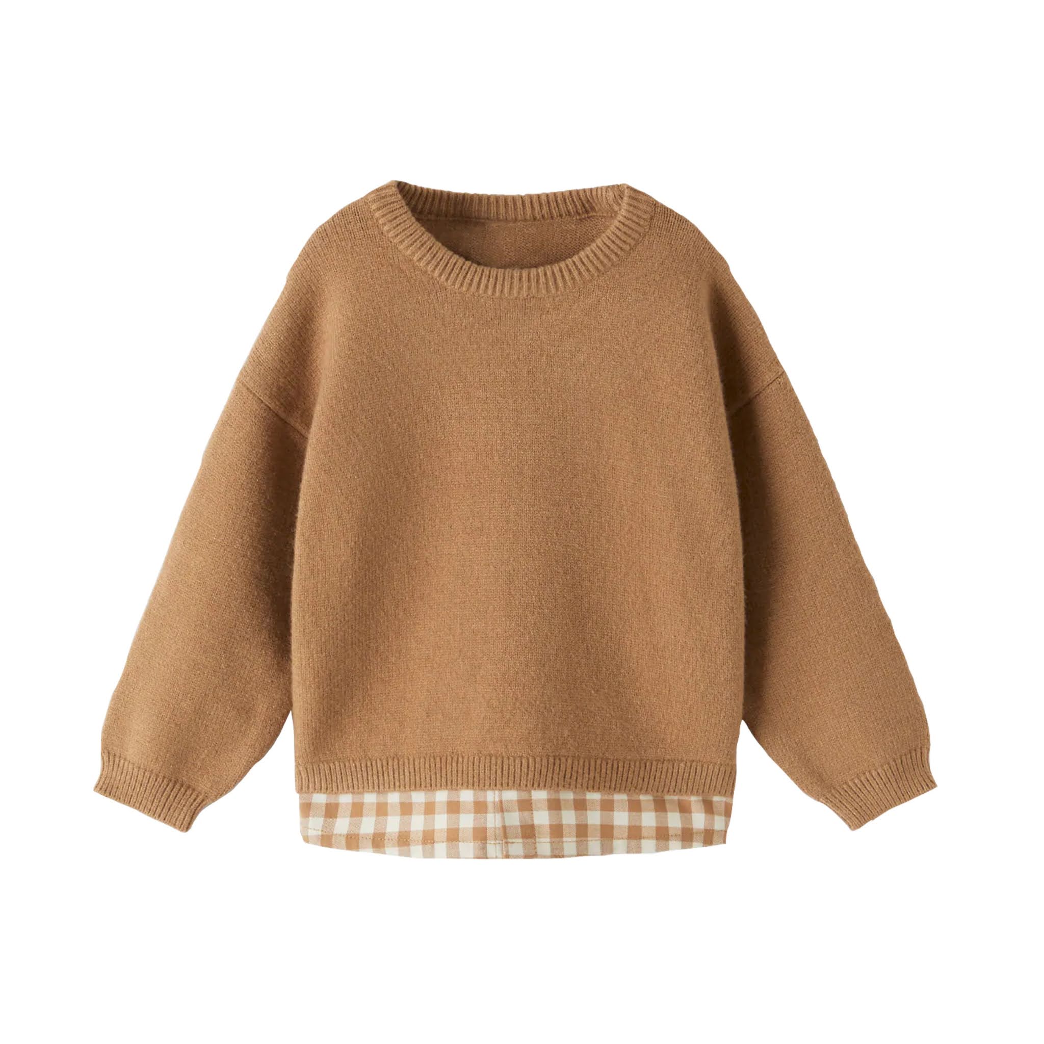 Boys Gingham Sweater from Zara Kids