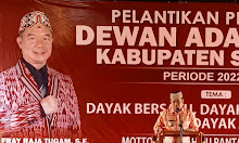 Ini Pesan Bupati Sekadau Usai Pelantikan DAD