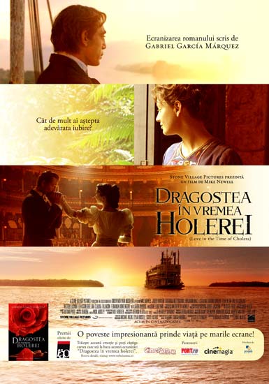Dragostea în vremea holerei (Film dramă romantică 2007) Love in the Time of Cholera Trailer și detalii