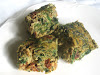 Chickpea Flour Bread with Sun-Dried Tomatoes and Spinach