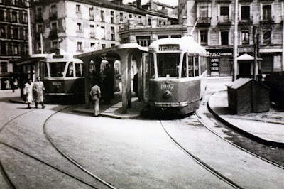 Los antiguos tranvías de Madrid