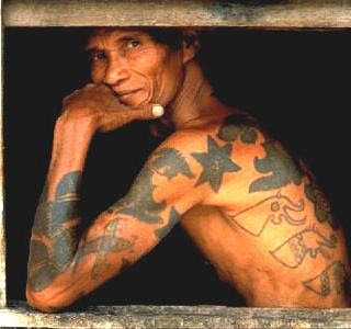 Makna Tato Dayak Iban