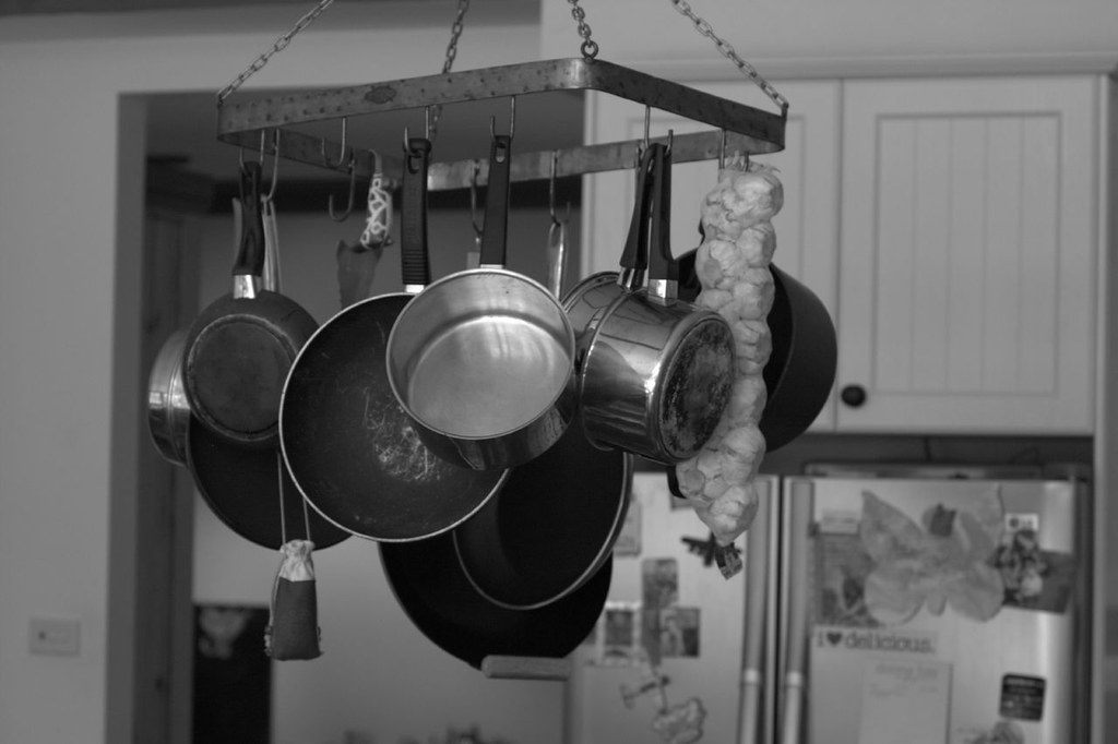 Maximize Kitchen Space with a Home Basics Pan Organizer Rack