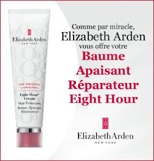 105 Baumes apaisants réparateurs "Eight Hour" Elizabeth Arden à gagner