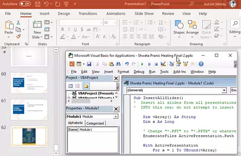 Cara Menggabungkan Beberapa File Presentasi Office PowerPoint