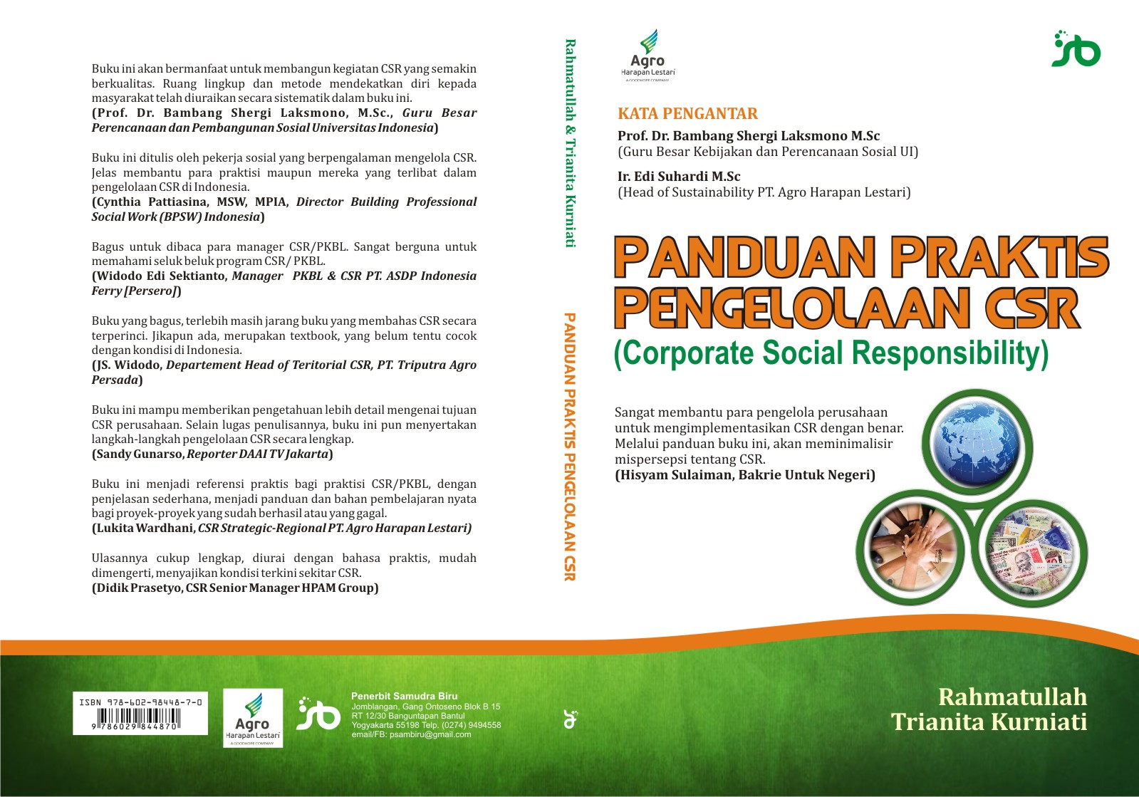 Buku : Panduan Praktis Pengelolaan CSR  Rahmatullah