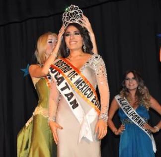 Miss Tourism Queen Mexico 2012 winner Laura Alvarez Damian