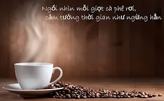 Status hay về cà phê, cap chill cafe, thơ về cafe, thơ vui về cà phê