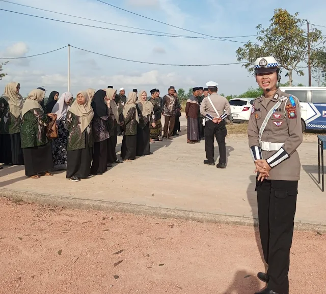 Police Go To School, Satlantas Polresta Barelang Sambangi Santri Pondok Pesantren Darul Falah