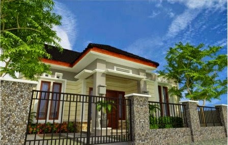  Desain  Rumah  Minimalis 2  Lantai  Denah Rumah  Type 90 