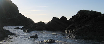 Rocks on the beach