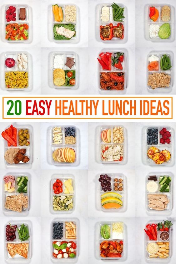 A whole month of Healthy Lunch Ideas all in one place – These make ahead, healthy lunch ideas for work or home are all quick and easy to make. Including vegetarian and clean eating options.