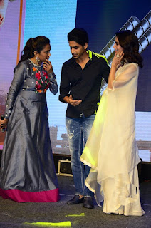 Naga Chaithanya And Samantha Akkineni at Majili Movie Pre Release Event