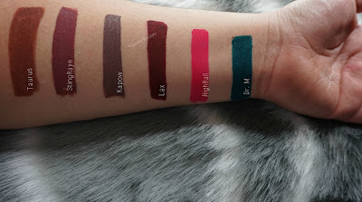 ColourPop Swatches