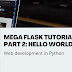 Simple Hello world progrom in flask | Mega flask tutorial