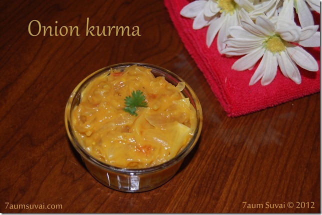 Onion kurma