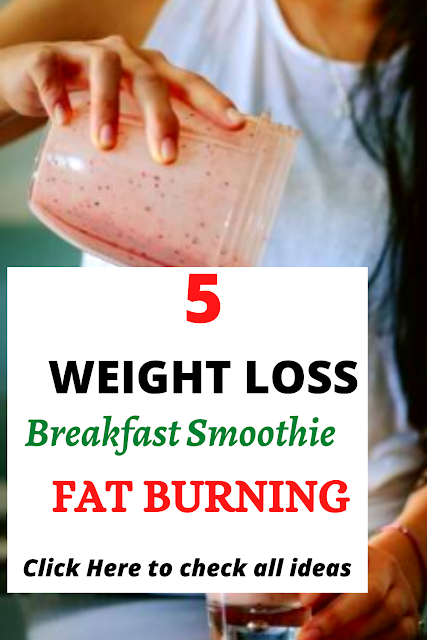 breakfast smoothie recipes for weight loss fast