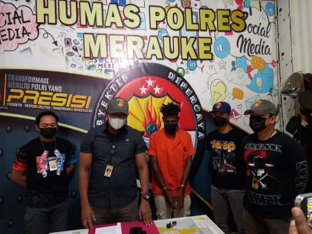 Polres Merauke Berhasil Ungkap Kasus Curanmor di Jalan Parakomando dan Tidore.lelemuku.com.jpg